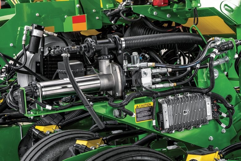 Close up image of John Deere ExactRate Liquid Fertilizer Application System